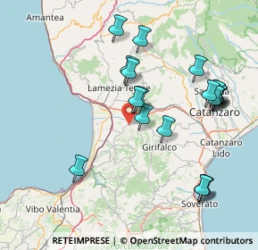 Mappa Contrada Casetta Postale Zona Industriale, 88025 Maida CZ, Italia (18.1315)