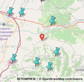 Mappa Contrada Casetta Postale Zona Industriale, 88025 Maida CZ, Italia (7.41385)