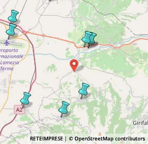 Mappa Contrada Casetta Postale Zona Industriale, 88025 Maida CZ, Italia (6.41273)