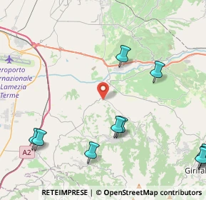 Mappa Contrada Casetta Postale Zona Industriale, 88025 Maida CZ, Italia (6.69273)