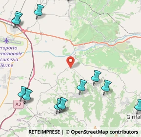 Mappa Contrada Casetta Postale Zona Industriale, 88025 Maida CZ, Italia (7.4265)
