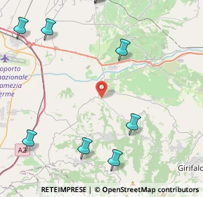Mappa Localita' Piani di Forca, 88025 Maida CZ, Italia (7.41615)