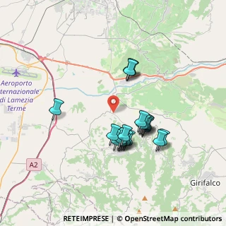 Mappa Localita' Piani di Forca, 88025 Maida CZ, Italia (3.378)