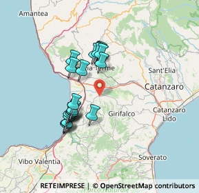 Mappa Localita' Piani di Forca, 88025 Maida CZ, Italia (12.9935)