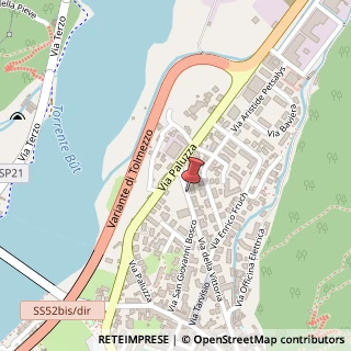 Mappa Via della Vittoria,  48, 33028 Tolmezzo, Udine (Friuli-Venezia Giulia)