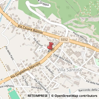Mappa Via G. Marconi, 16, 33029 Villa Santina, Udine (Friuli-Venezia Giulia)