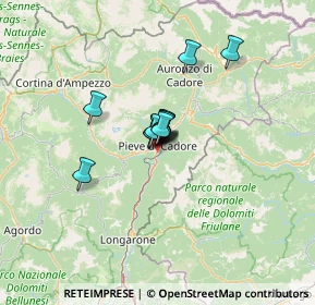 Mappa Località, 32044 Pieve di Cadore BL, Italia (6.67417)