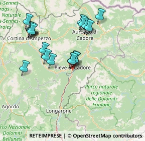 Mappa Località, 32044 Pieve di Cadore BL, Italia (15.3185)
