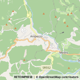 Mappa Ampezzo