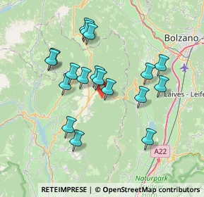 Mappa Via Bivio Ruffrè, 38010 Sarnonico TN, Italia (6.65167)