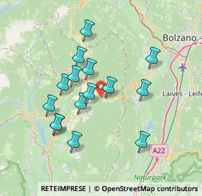 Mappa Via Bivio Ruffrè, 38010 Sarnonico TN, Italia (6.49733)
