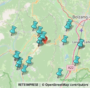 Mappa Via Bivio Ruffrè, 38010 Sarnonico TN, Italia (8.5925)
