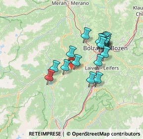 Mappa Via Bivio Ruffrè, 38010 Sarnonico TN, Italia (12.0175)