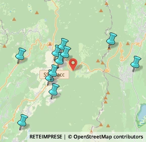 Mappa Via Bivio Ruffrè, 38010 Sarnonico TN, Italia (3.76636)
