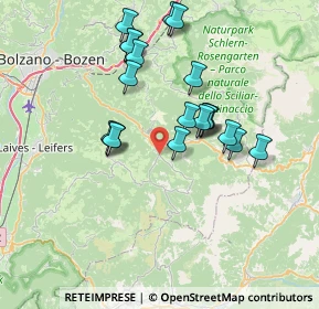 Mappa Nova Ponente, 39050 Nova Ponente BZ, Italia (6.5305)