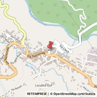 Mappa Piazza roma 9, 33021 Ampezzo, Udine (Friuli-Venezia Giulia)