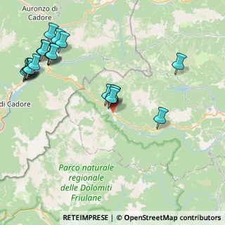 Mappa Via Trieste, 33024 Forni di Sopra UD, Italia (10.2735)