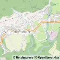 Map Valle di Cadore