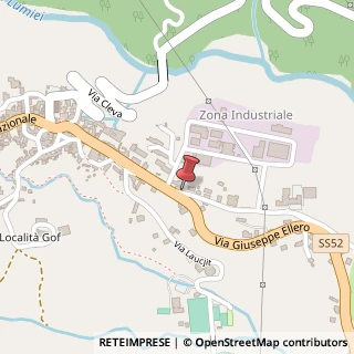 Mappa Viale della Maina, 1, 33021 Ampezzo, Udine (Friuli-Venezia Giulia)