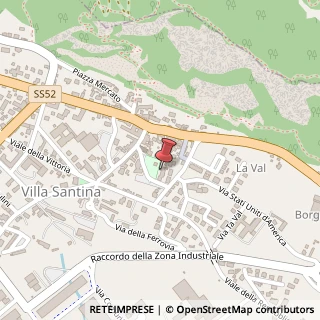 Mappa Via Pal Piccolo, 14, 33029 Villa Santina, Udine (Friuli-Venezia Giulia)