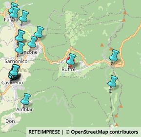 Mappa Localita, 38010 Ruffré-Mendola TN, Italia (2.995)