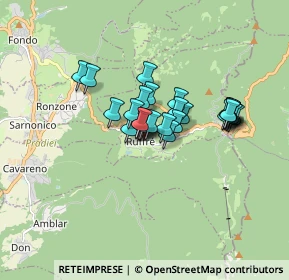 Mappa Localita, 38010 Ruffré-Mendola TN, Italia (1.06667)