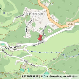 Mappa Maso Cristini, 4/A, 38010 Ruffré-Mendola, Trento (Trentino-Alto Adige)