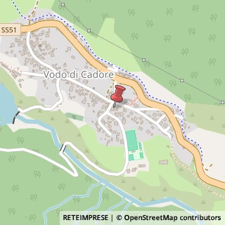 Mappa Piazza San Lucia, 3/2, 32040 Ospitale di Cadore, Belluno (Veneto)