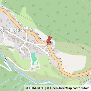 Mappa Via Nazionale, 16, 32040 Vodo di Cadore, Belluno (Veneto)