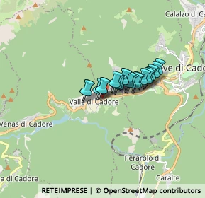 Mappa Via San Rocco, 32040 Valle di Cadore BL, Italia (0.9525)