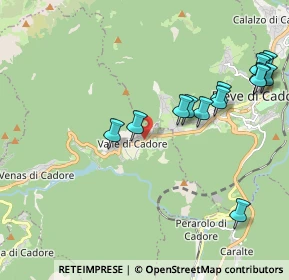 Mappa Via San Rocco, 32040 Valle di Cadore BL, Italia (2.25786)