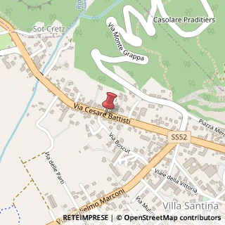 Mappa Via C. Battisti, 95, 33029 Tolmezzo, Udine (Friuli-Venezia Giulia)