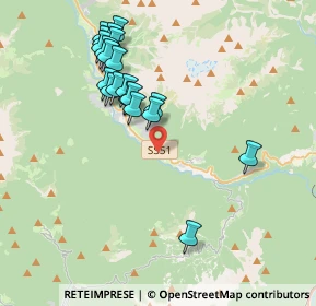Mappa Via Gian Pietro Talamini, 32040 Vodo di Cadore BL, Italia (3.8375)
