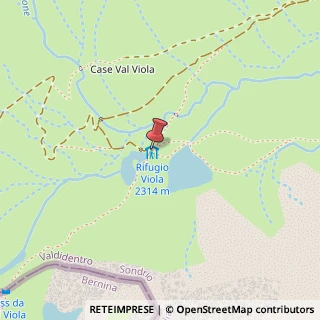 Mappa Val Viola, 23038 Valdidentro, Sondrio (Lombardia)