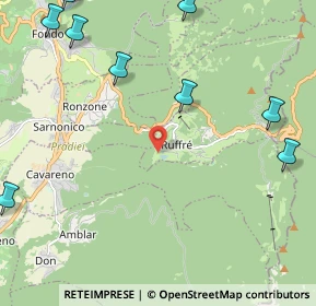 Mappa Maso Molin, 38010 Sarnonico TN, Italia (3.27455)