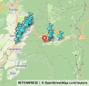 Mappa Maso Molin, 38010 Sarnonico TN, Italia (1.968)