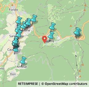 Mappa Maso Molin, 38010 Sarnonico TN, Italia (2.298)