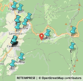 Mappa Maso Molin, 38010 Sarnonico TN, Italia (2.6695)