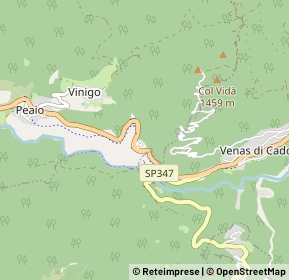 Mappa Via ruvignan, 32040 Valle Di Cadore BL, Italia (1.32308)
