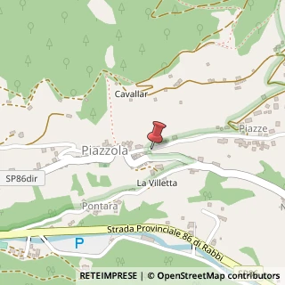 Mappa Frazione Piazzola, 182, 38020 Rabbi, Trento (Trentino-Alto Adige)