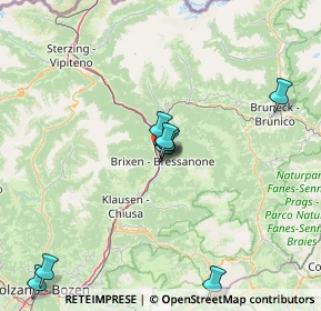 Mappa Via Vinzenz Gasser, 39042 Bressanone BZ, Italia (35.59286)