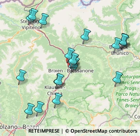 Mappa Via Vinzenz Gasser, 39042 Bressanone BZ, Italia (16.049)
