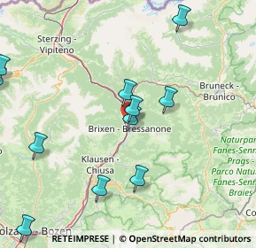 Mappa Via Vinzenz Gasser, 39042 Bressanone BZ, Italia (21.41615)