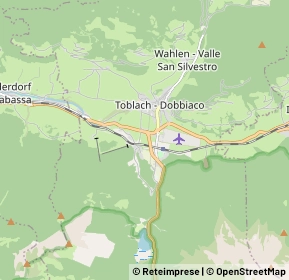 Mappa 39034 Dobbiaco BZ, Italia (0.9955)