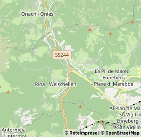 Mappa Strada Longega, 39030 Marebbe BZ, Italia (1.53333)