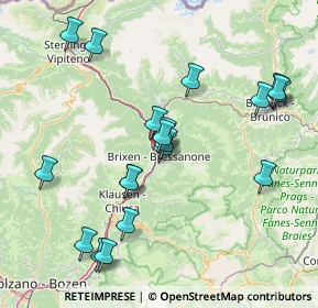 Mappa Via Cesare Battisti, 39042 Bressanone BZ, Italia (15.8055)