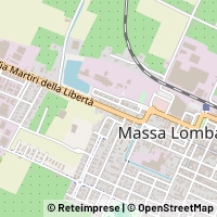 Mapa Massa Lombarda