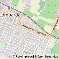 Mapa Massa Lombarda