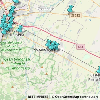 Mappa Via Emilia, 40064 Ozzano dell'Emilia BO, Italia (7.0135)