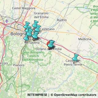 Mappa Via Emilia, 40064 Ozzano dell'Emilia BO, Italia (6.52143)
